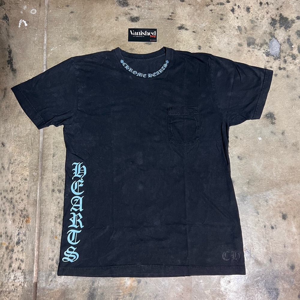 2018/19 Chrome Hearts collar script tee size L